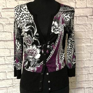 White House Black Market cardigan sweater, size small.